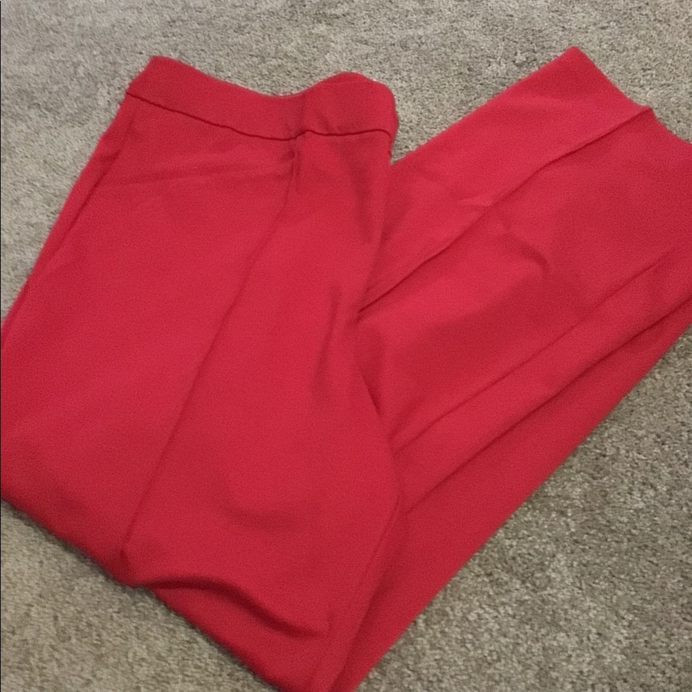 Elastic waistband dress pants